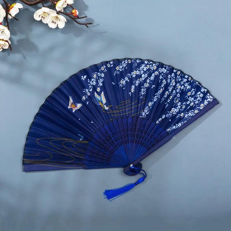 Ancient Style Folding Fan Men and Women Classical Dance Fan Costume Performance Photography Props Chinese Style