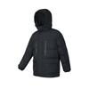 Fila James Jean Collaboration Explore Hooded Zip Long Sleeve Down Jacket Men Outerwear Deep-Black A11M447917F-BK