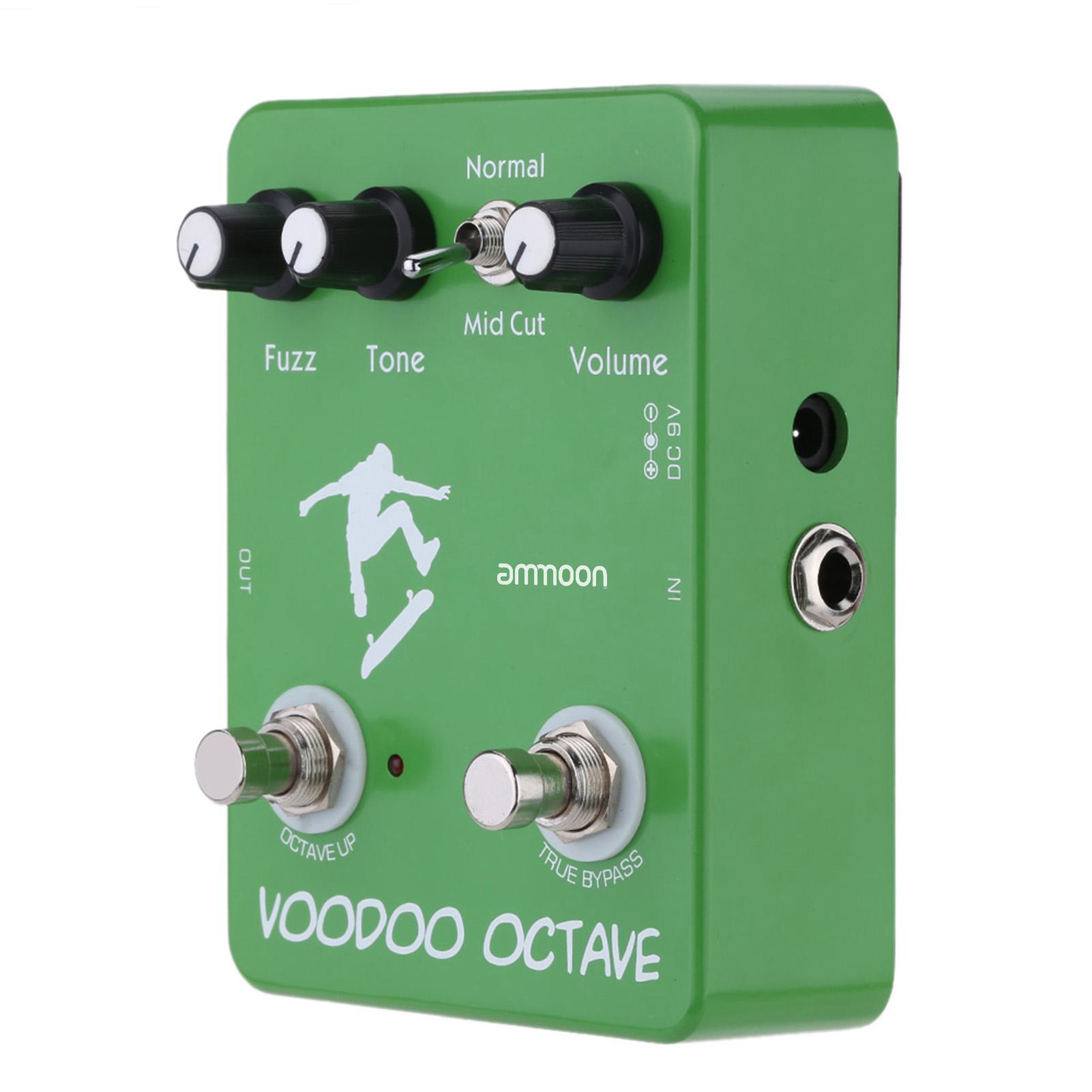 

Ammoon AP-12 Voodoo Octave Fuzz Effekt Педаль эффектов для гитары True Bypass