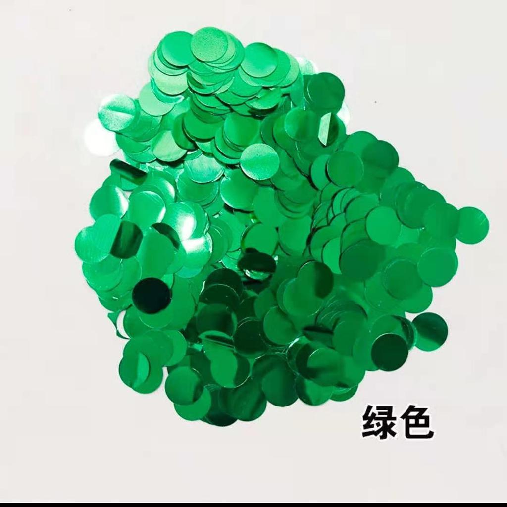 Balloon Sequins 1.5Cm Round Bobo Ball Filled With Decorative Sequins Balloon Arrangement Sprinkling Flowers