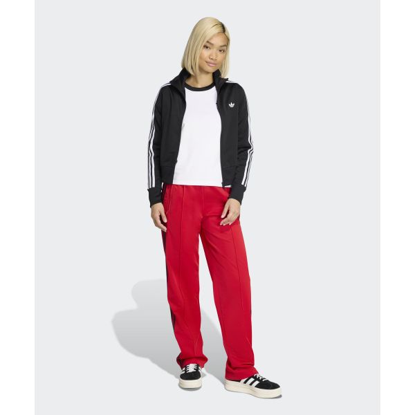 adidas Originals Klassische Firebird Gestreifte Logo Reißverschluss Langarmjacke Damenjacken KD7981
