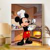 Disney diamond art painting kit diamond baking Mickey handmade diy gifts, wall art crafts, home room decoration