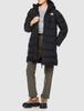 North Maternity Down Baby Cover L [The Face] Coat, Women's, Waterproof, Photoelectric, Thermal, Connection, Black,