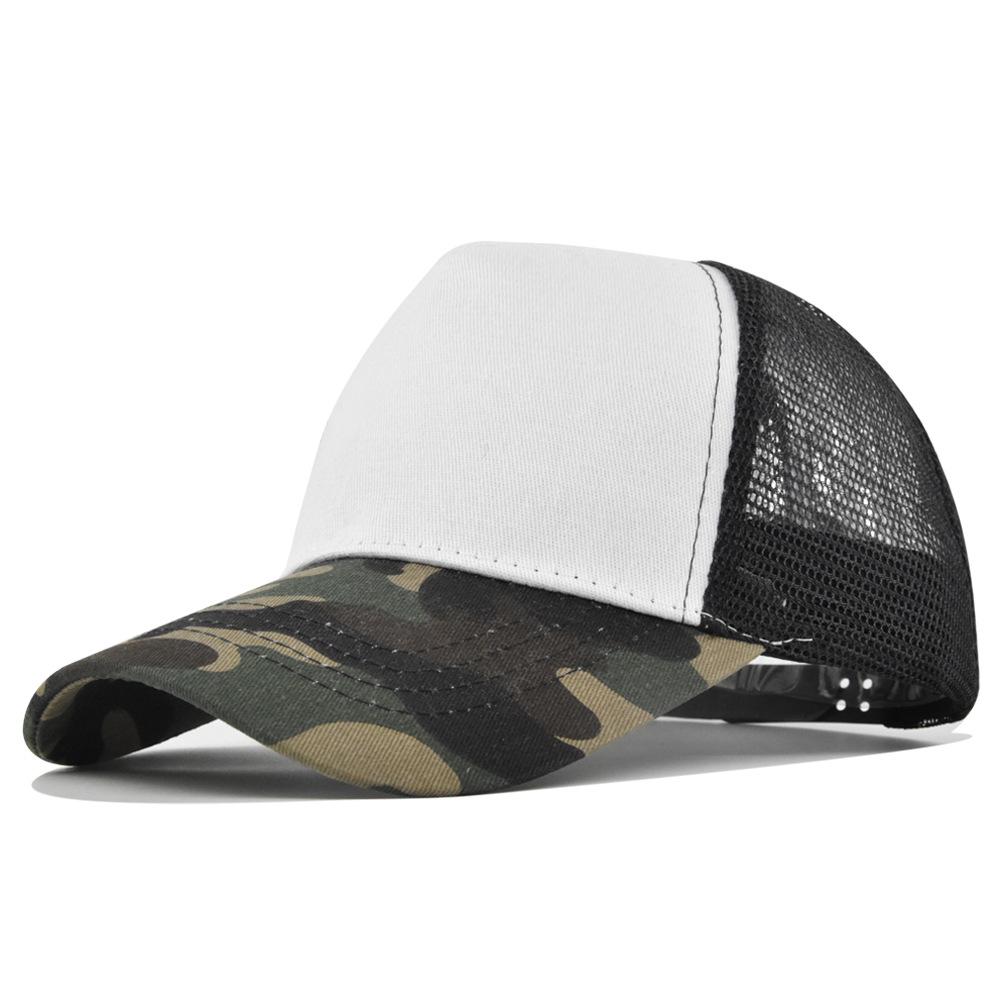 

Patchwork Mesh Breathable Baseball Cap For Men Women Summer High Quality Fashion Adjustable Cotton Outdoor Sports Sun Visor Hat 54-60cm