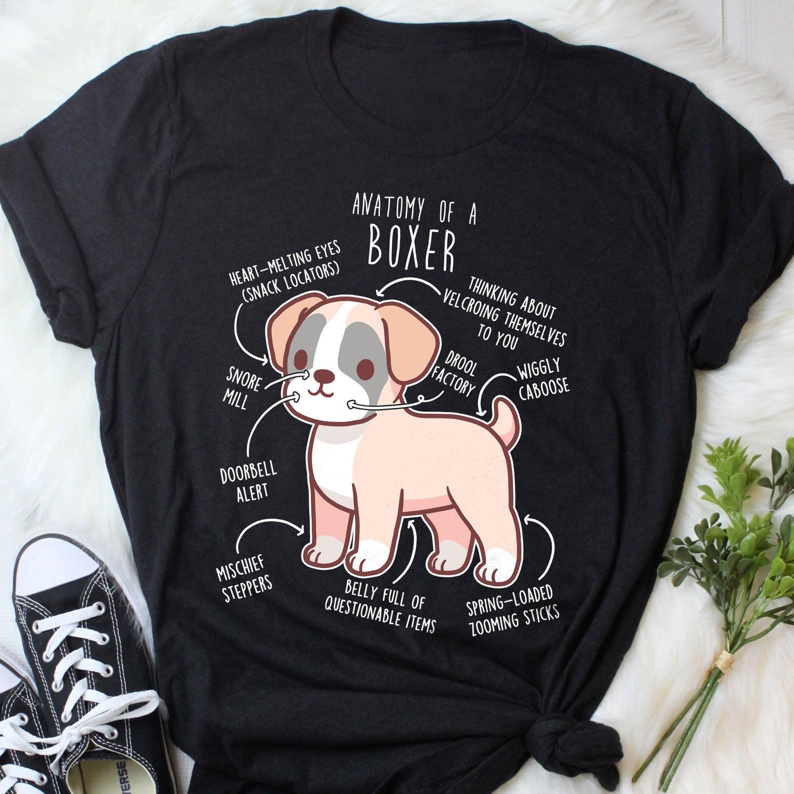 Fawn Boxer Dog Shirt, , , Funny Dog Lover Gift, Flashy Boxer Mom, Boxer Dad, Cute Dog T-shirt, Pet Tee, Animal Lover 140