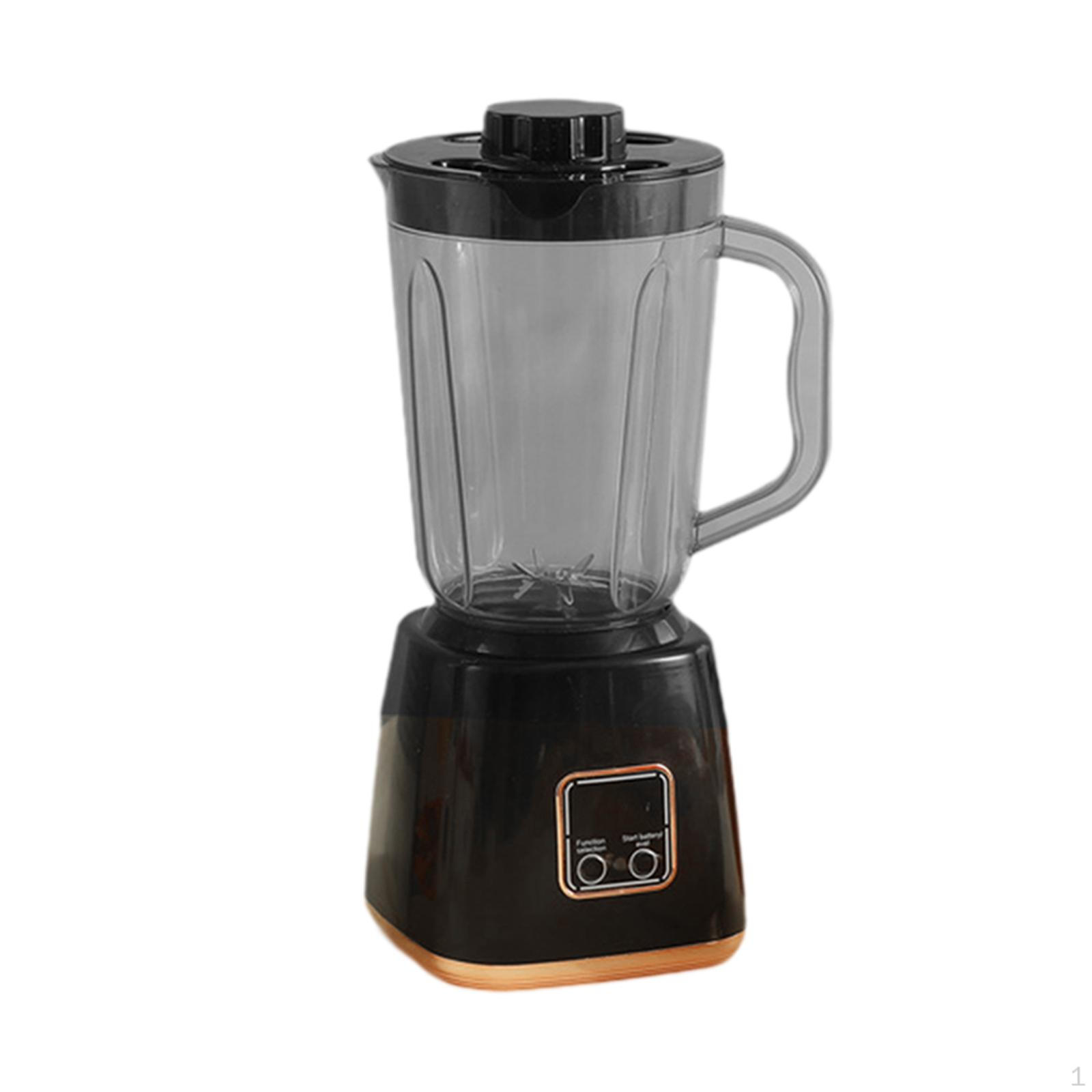 

Блендер для коктейлей и смузи емкостью 750 мл с функцией измельчения льда чёрный