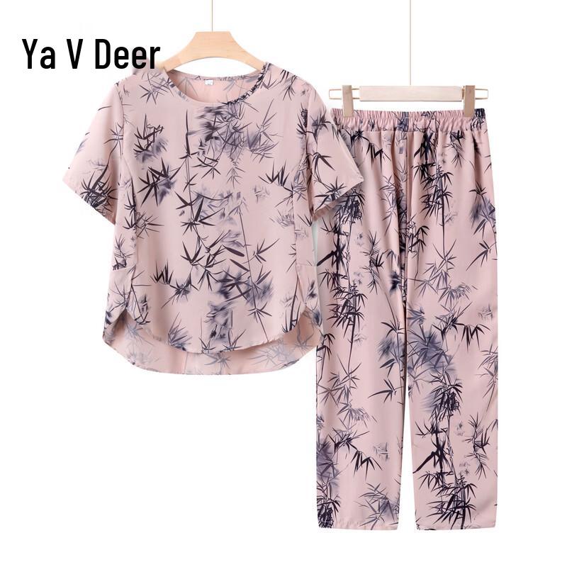 Yalu Women s Summer Loose Two-Piece Outfit 3XL