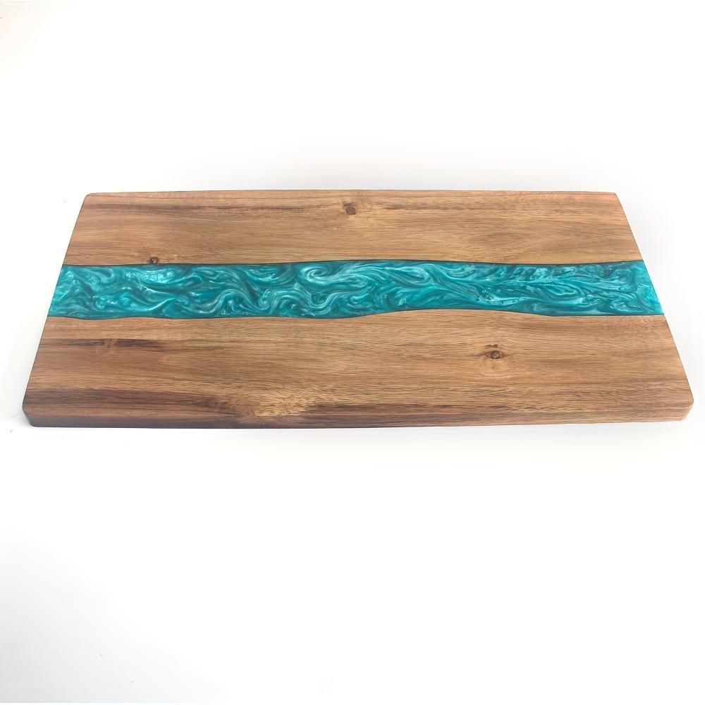 Solid Wood Resin Cutting Board Household Kitchen Tools Sauvignon Steak Chopping Board Creative Square Cheese Bread Cutting Board