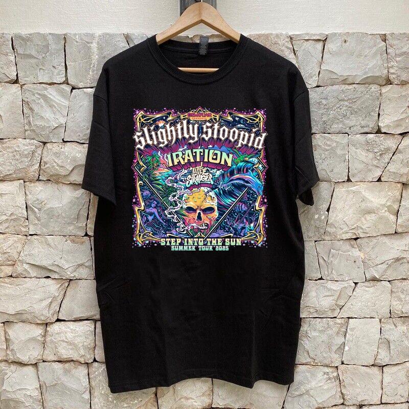 

Slightly Stoopid Band Step Into The Sun Tour 2025 T Shirt Full Size S-5XL TT448 Unisex T-Shirt XXXL