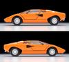 Tomytec Tomica Limited Vintage Neo Lamborghini Countach LP400 Orange Finished Model 1/64 LV-N