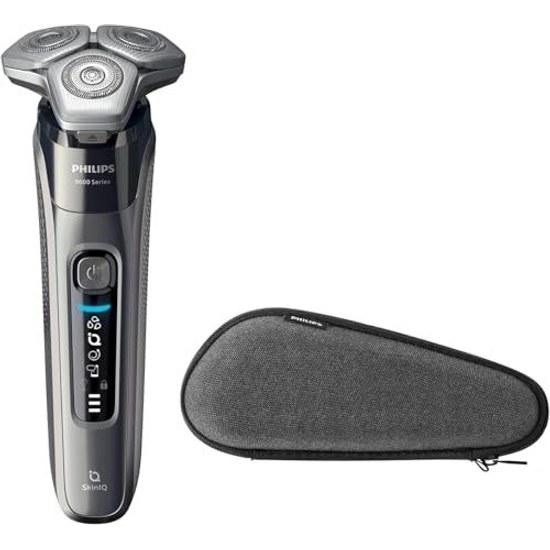 Philips 9000 Series Mens Electric Shaver Razor Beard Trimmer 72 Blade360-D Flex HeadPersonal Fit Shaving/SkinIQ Technology Model