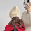 Koreański Styl Zimowa Czapka Wełniana z Koronką dla Malucha - Grubo Dziana, Wiązana, Ochrona Uszu