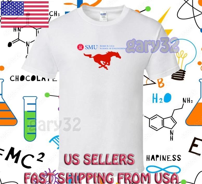 

NEW SHIRT SMU BOBBY LYLE SCHOOL OF ENGINEERING LOGO T shirt FUNNY USA SIZE S-5XL XL
