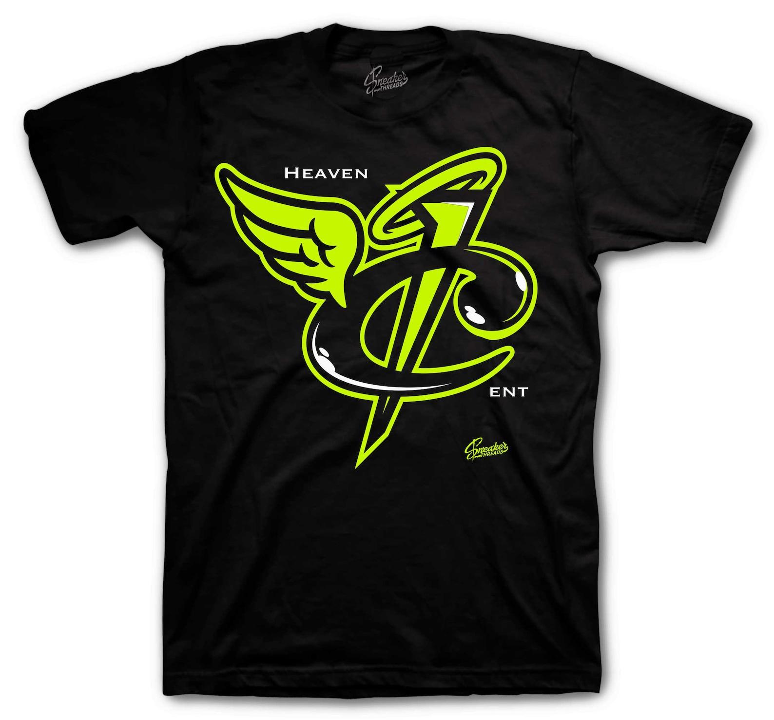 Heaven Cent Design To Match Foamposite Voltage - Matches Black Volt Foams M