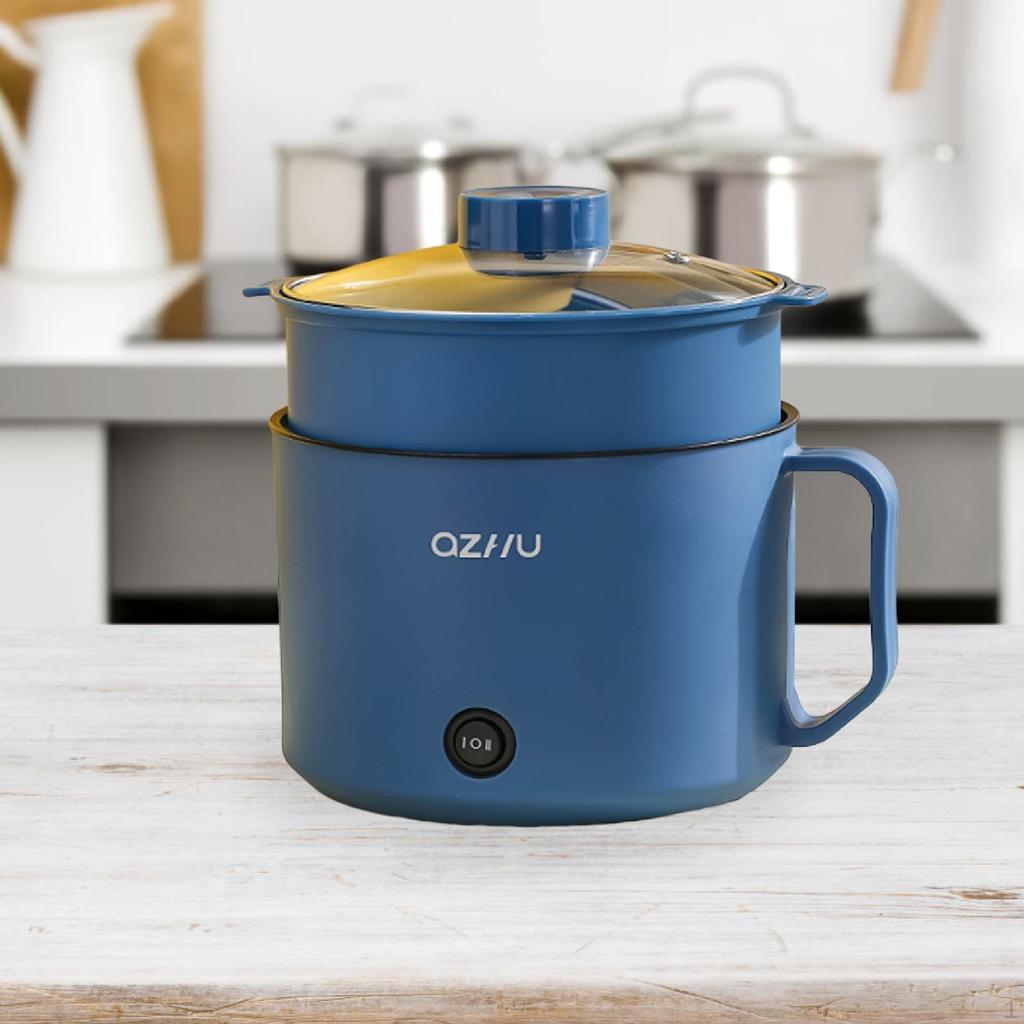 Mini Oală Electrică Fierbător pentru Gătit Rapid pentru Cămin Paste Friptură