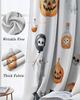 Modern Window Curtains for Living Room Halloween Pumpkin Ghost Curtains for Child Bedroom Kitchen Decor Blinds Drapes
