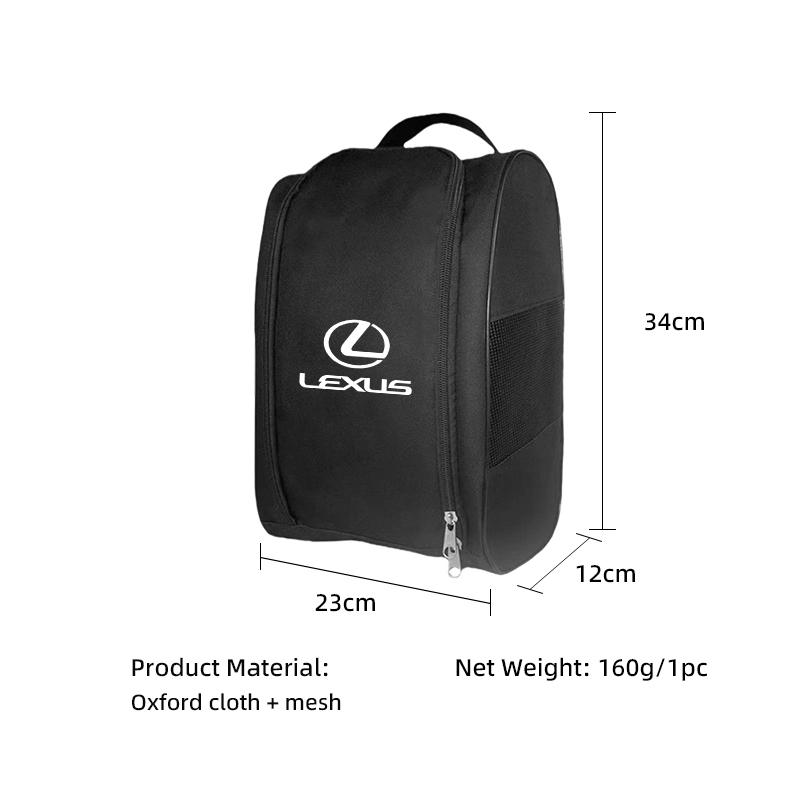 2026 Hot Interior Stickers Car Shoe Bag Sneaker Organizer Travel Storage Case For Lexus ES RX LS GS NX CT ES300H ES330 ES240 ES2