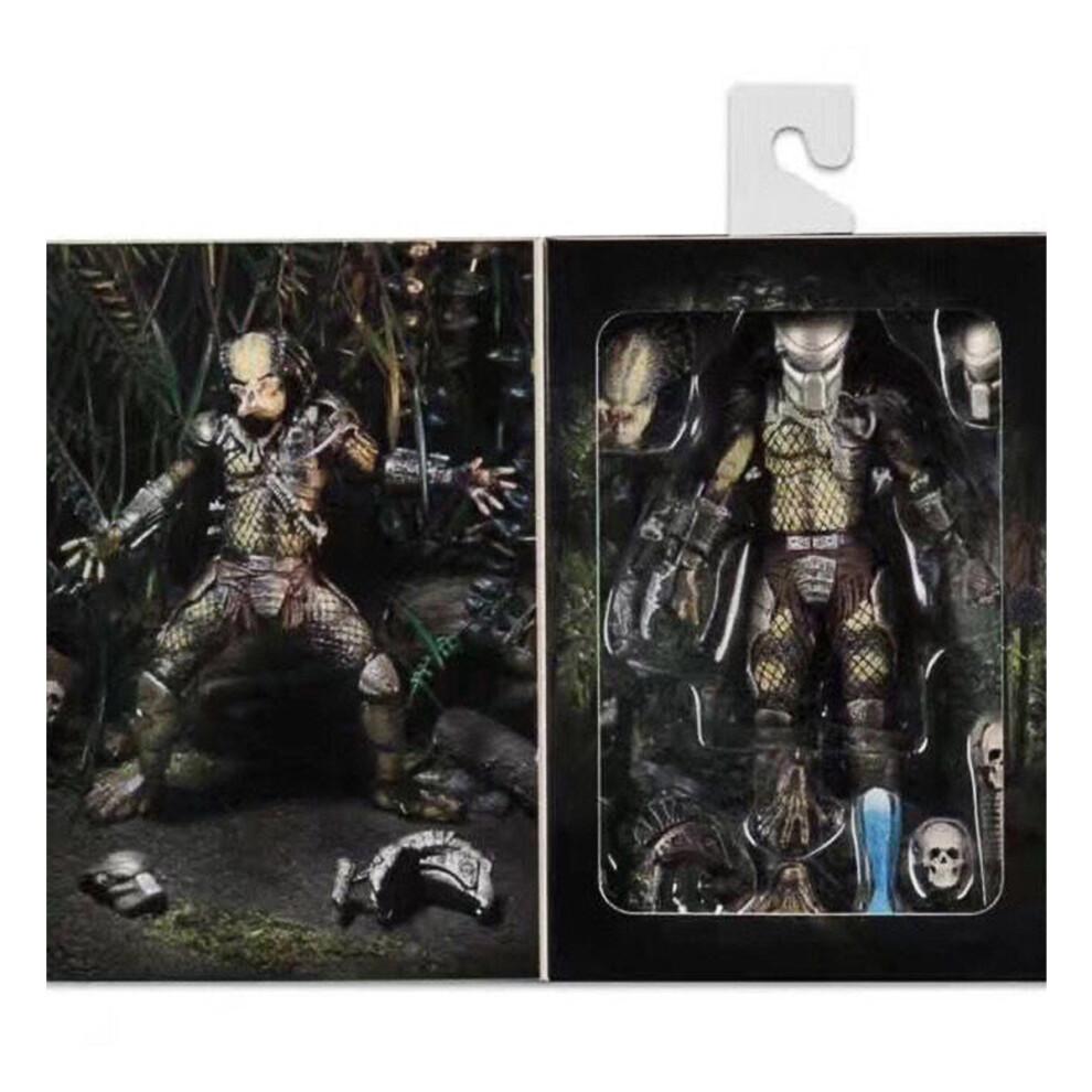 NECA Action Figure Cacciatore della Giungla Predator Modello Deluxe Ultimate Giocattoli 7"