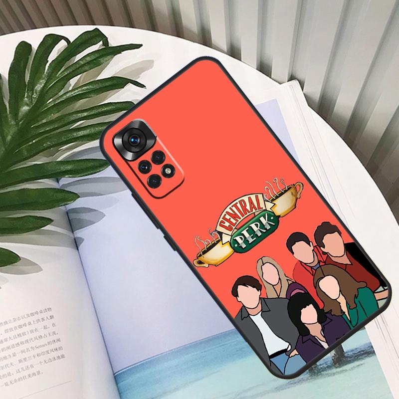 Central Perk Friends Funda For Xiaomi Redmi Note 14 13 10 11 12 15 Pro Plus Case For Redmi 15 13C 12C 10C 14C 15C