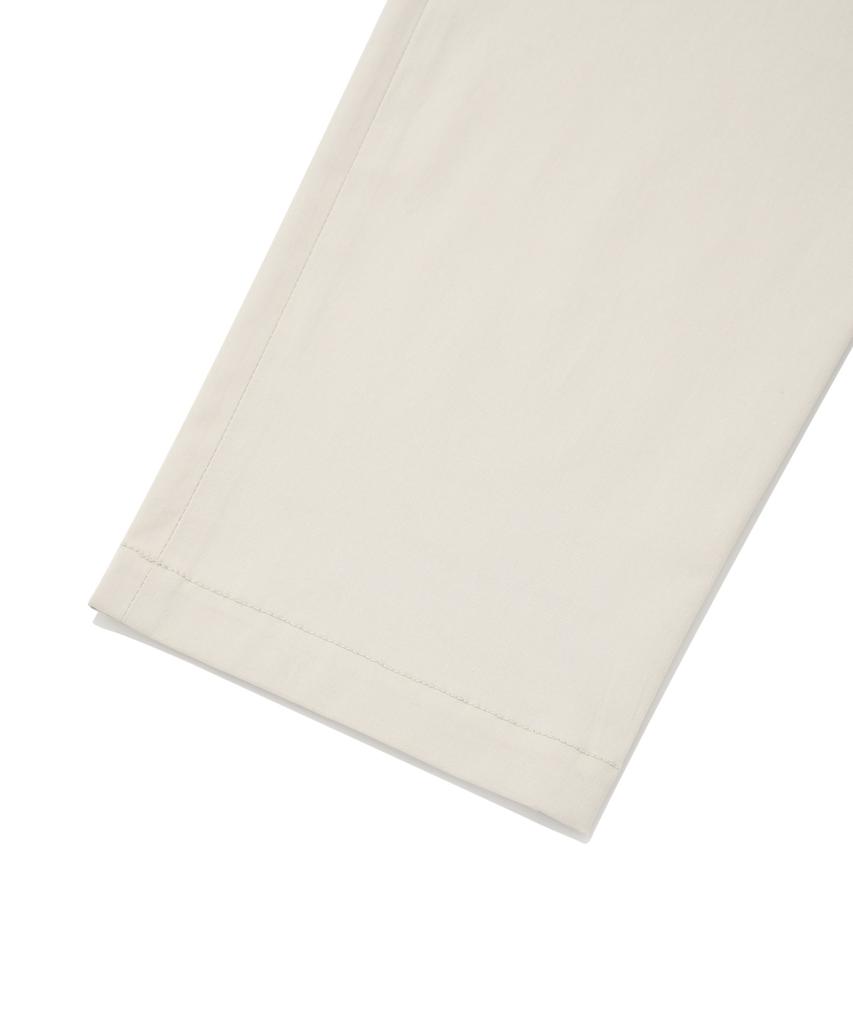 COVERNAT Tapered Chino Pants Ivory