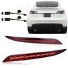 Rear Fog Bumper Reflector Brake Tail Sequential Flash Singal Lights Lamp for Tesla Model Y 21-22 Standard Long Range Performance