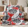 River Plate Weiches und bequemes Flanell Geeignet für Sofas Wohnzimmer Outdoor-Camping Reisen und auch ein tolles Jubiläumsgeschenk