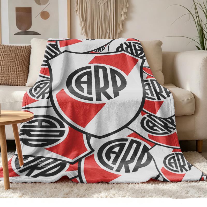River Plate Weiches und bequemes Flanell Geeignet für Sofas Wohnzimmer Outdoor-Camping Reisen und auch ein tolles Jubiläumsgeschenk