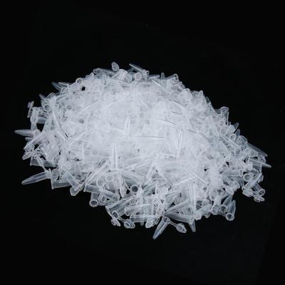 500 ks 1,5ml čirá plastová mikrocentrifugační lahvička s