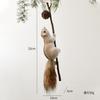 Set Of 5 Squirrel Christmas Ornament Hanging For Christmas Tree Decoration Christmas Crafts Supplies Christmas Decorations