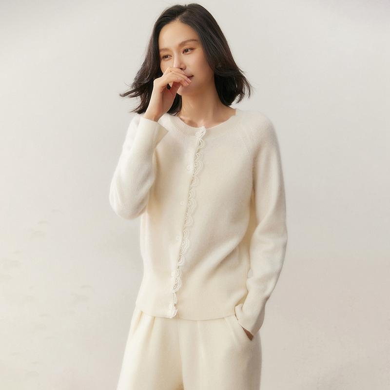 Qinghe 100% Pure Cashmere Women's Sweater - Ultra Soft Luxury Winter Pullover