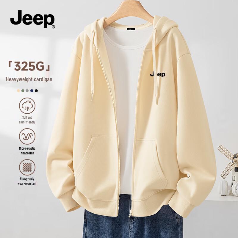 

JEEP Men s Hooded Cardigan & Fleece-Lined Crewneck Sweatshirts 3XL