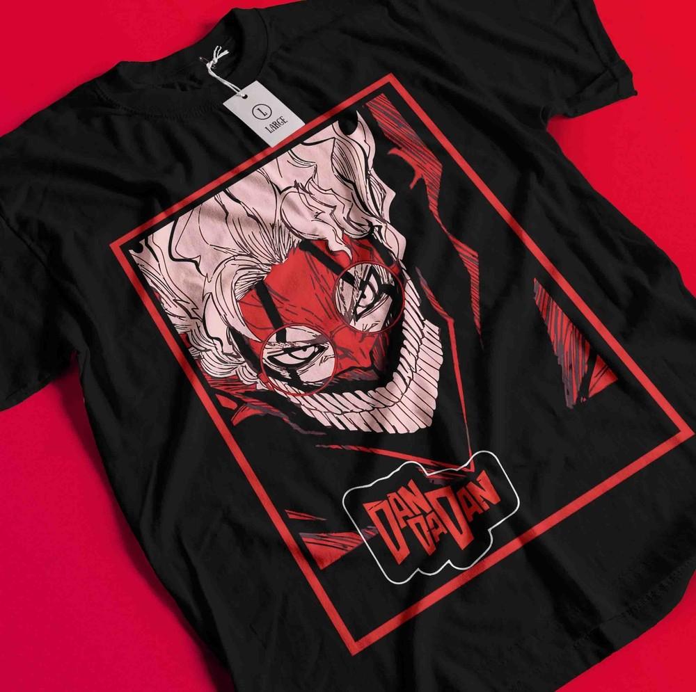 

Dan Da Dan T-Shirt Okarun Shirt Momo Ayase Tshirt Ken Tee Turbo Jin Aira Seiko BB1671 L