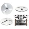 Professional 7" Aluminum Alloy Recording Takeup Reel with 3 Holes for Reel To Reel Tape Recorders