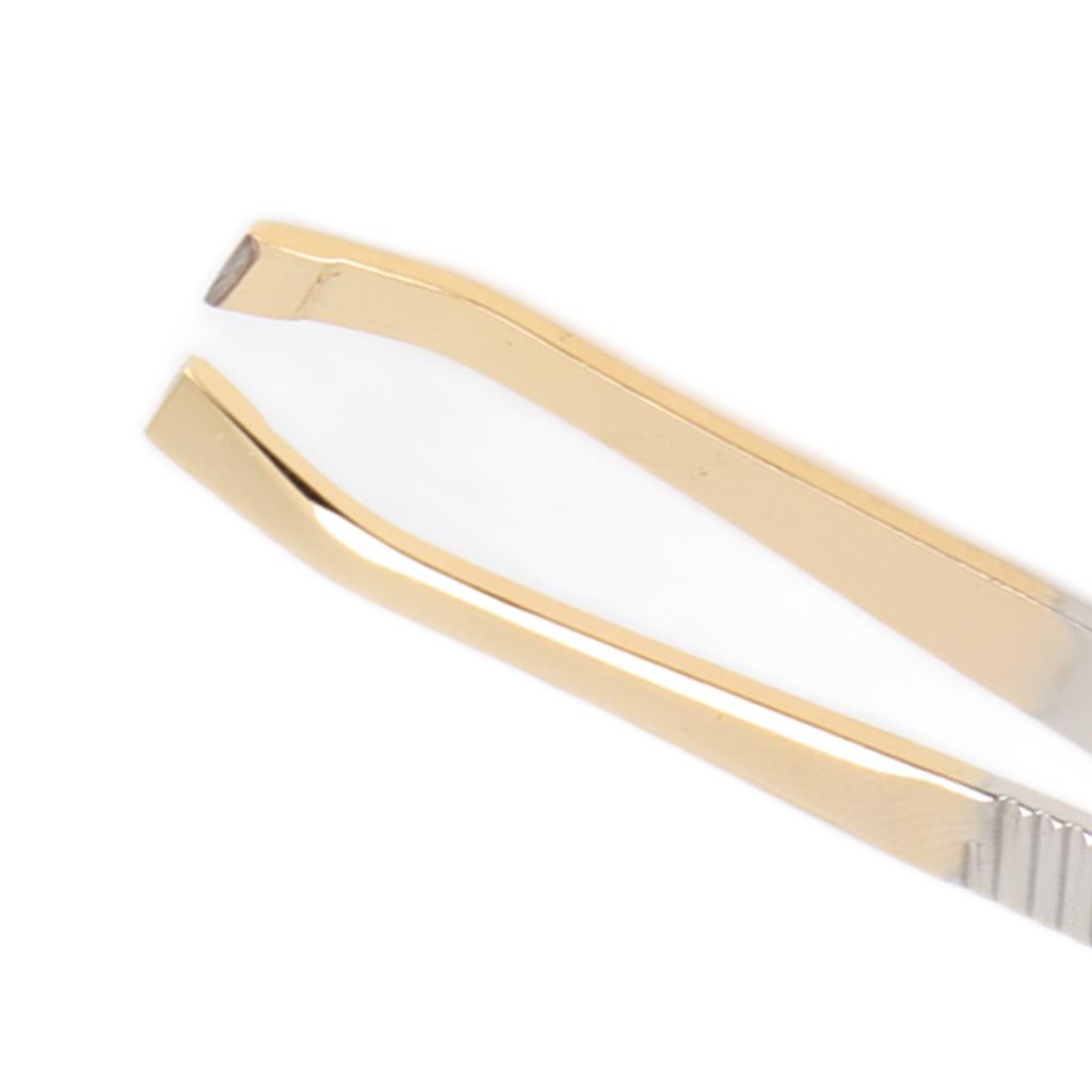 2 Stück Augenbrauenpinzetten Damen Präzisionspinzetten Tägliche Schönheitswerkzeuge für eingewachsene Haare Augenbrauen Gesichtshaare