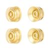 Set of 9 Guitar Knobs Bass Control Knobs ABS Texture for Easy Replacement and Volumes Adjustment in Electric Instruments