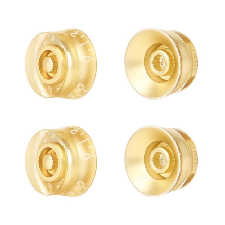 Set of 9 Guitar Knobs Bass Control Knobs ABS Texture for Easy Replacement and Volumes Adjustment in Electric Instruments
