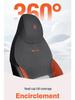 BYD Yuan Plus Honor Edition All-Season Suede Saddle Seat Cushion Cover