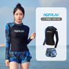 Unisex UV Protection Rash Guard Set Long Sleeve Top Pants Snorkeling Surfing Swimming Diving