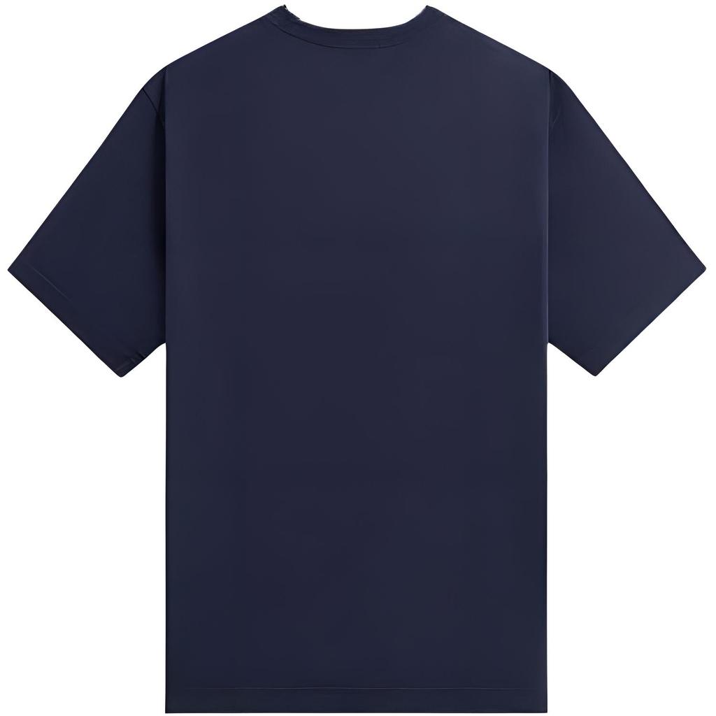 Kith Batik Block Print Vintage Tee Vista Men Tops Blue KHM032202-438