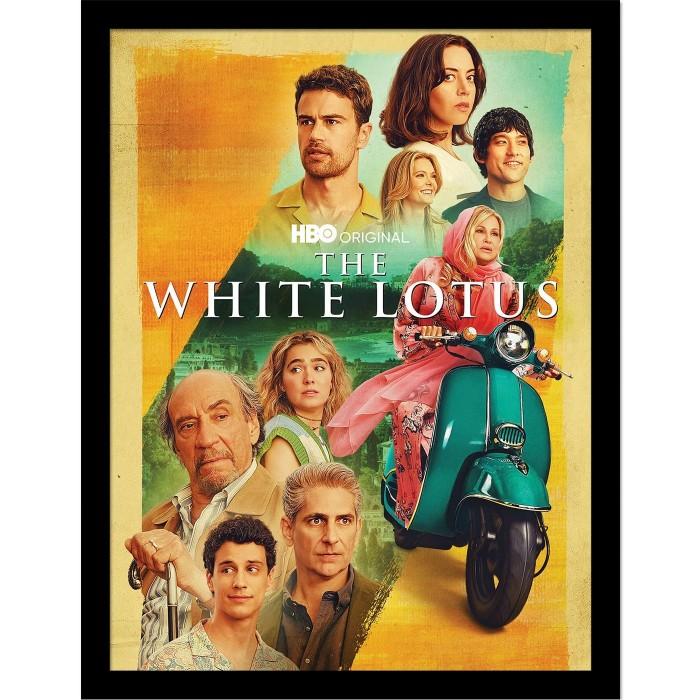 The White Lotus Season 2 Framed Poster
