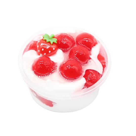 60/120ml Fruit Ice Cream Slime Mud Clay Craft Stress Reliever Sludge Kids Toy