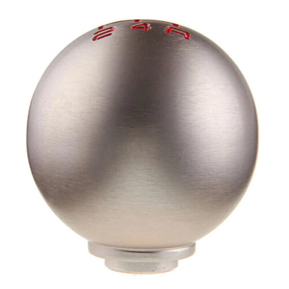 Practical Gear Shift Knob Parts Aluminum For Honda High Quality Replacement Silver 1pcs 5 Speed 5 Speed R Type