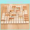 Wooden Children's Toy Strategic Mind Development Game For Multiple Players Enhances Critical Thinking Skills Color "steps To Success