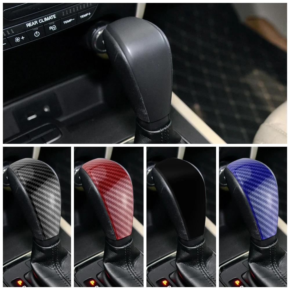 1pc Gear Shift Knob Decorator Cover Trim Sticker for Ford Ranger Everest AT 2015 2016 2017 2018 2019 Accessories