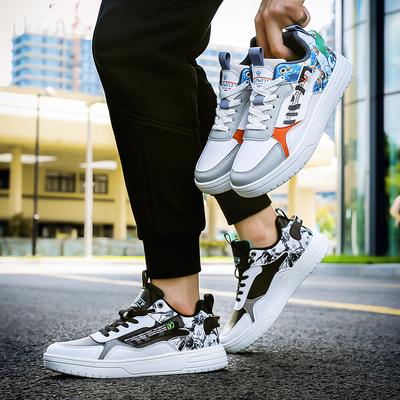 New Men's Classic Four Seasons Fashion Low Top Thick Sole Skateboarding Shoes Comfortable Soft Sole Basketball  Sneakers