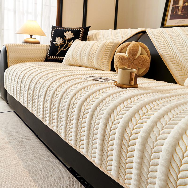 

Подушка для дивана Chenier универсальная для всех сезонов 2025 новая кремовая антикварная наволочка нескользящий чехол для дивана подушка для сиденья 30 * 50 waist pillowcase