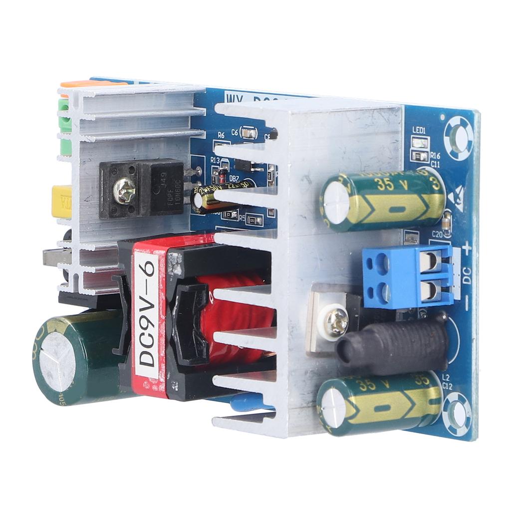 DC 9V Power Supply Module Short Circuit Protection AC 110‑260V Power Module for Civil Or Industrial Control Systems