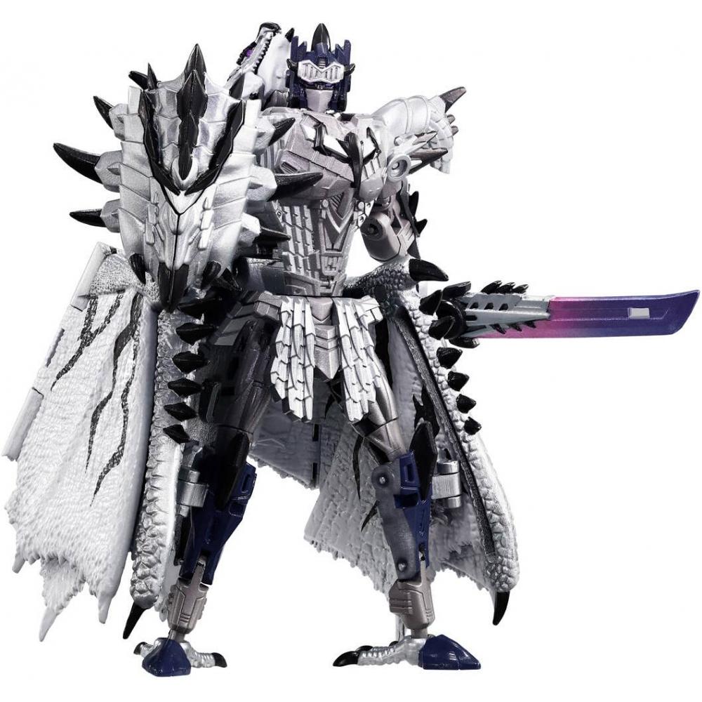 SynergeneX Transformers X Monster Hunter  Silver Liolaeus Prime