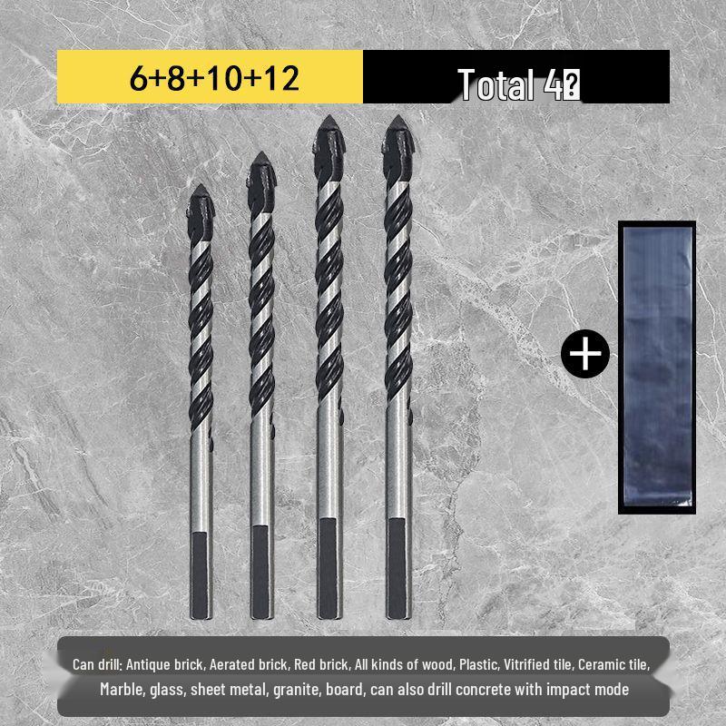 Multi-Purpose Tile Drill Bit for Concrete, Glass, Ceramic, Iron & Cement