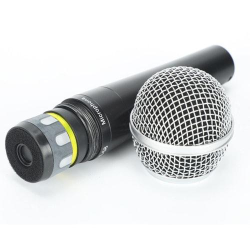 Fujirec Dynamic Microphone with XLR Phone Cable, Wired Handheld Microphone for Vocals, Narration, Karaoke, and DTM, with Switch, Unidirectional (Black